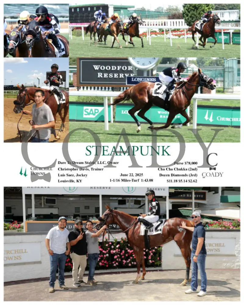 STEAMPUNK - 06-22-25 - R07 - CD Churchill Downs