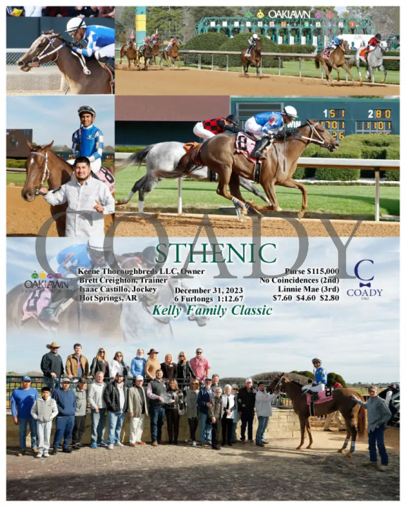 Sthenic - 12-31-23 R04 Op Oaklawn Park