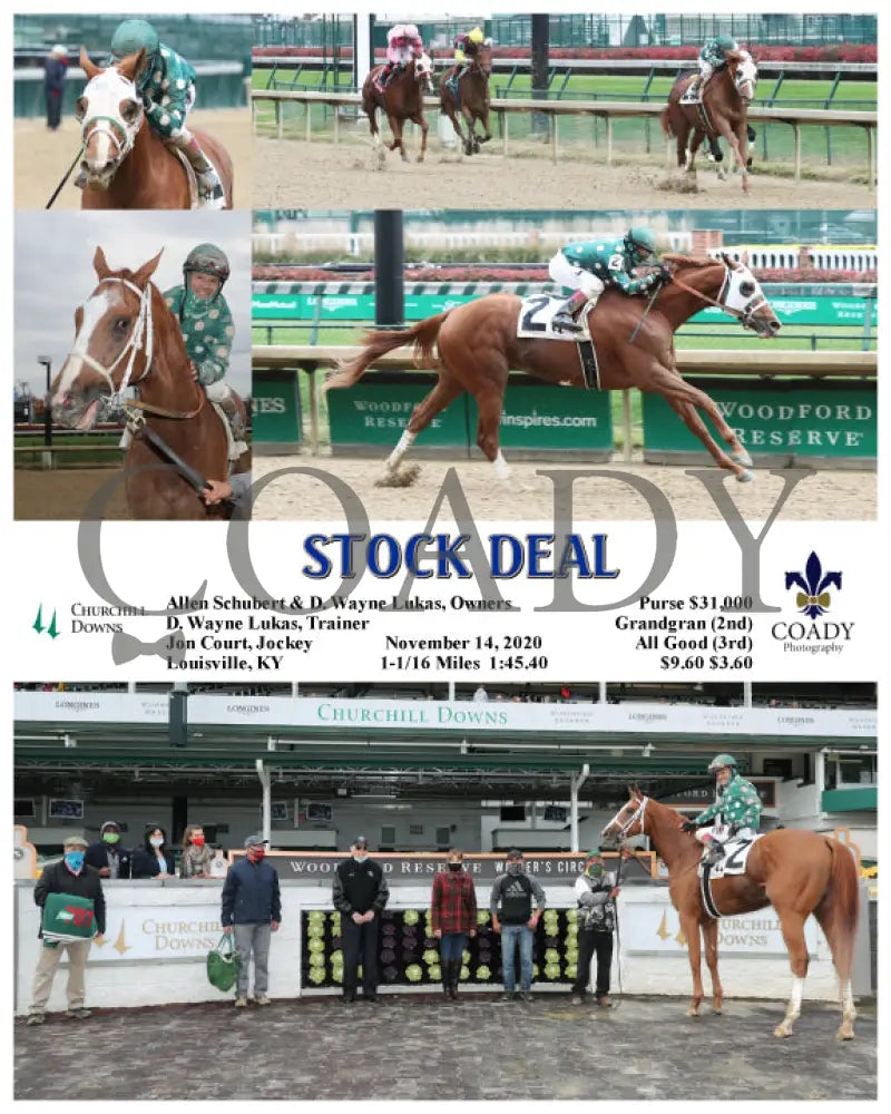 Stock Deal - 11-14-20 R04 Cd Churchill Downs
