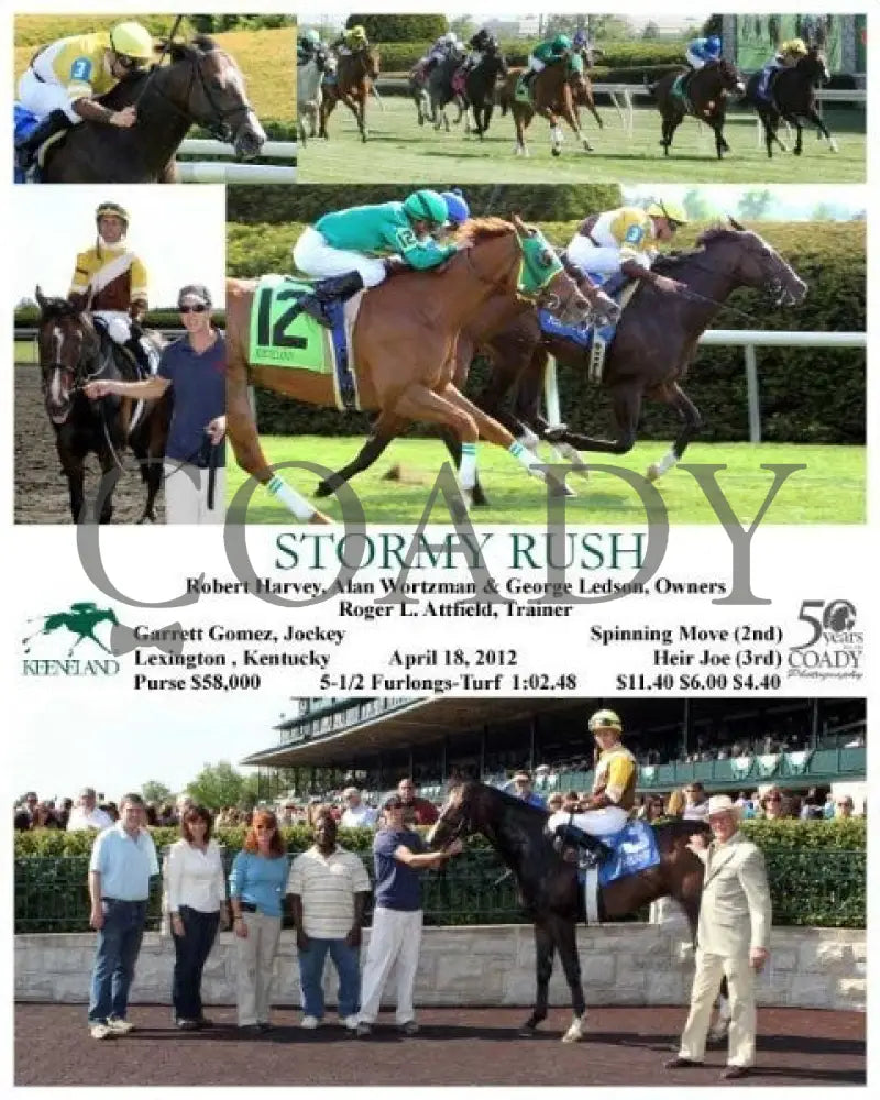 Stormy Rush - 041812 Race 08 Keeneland