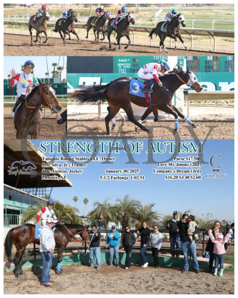 Strength Of Autism - 01-30-25 R04 Tup Turf Paradise