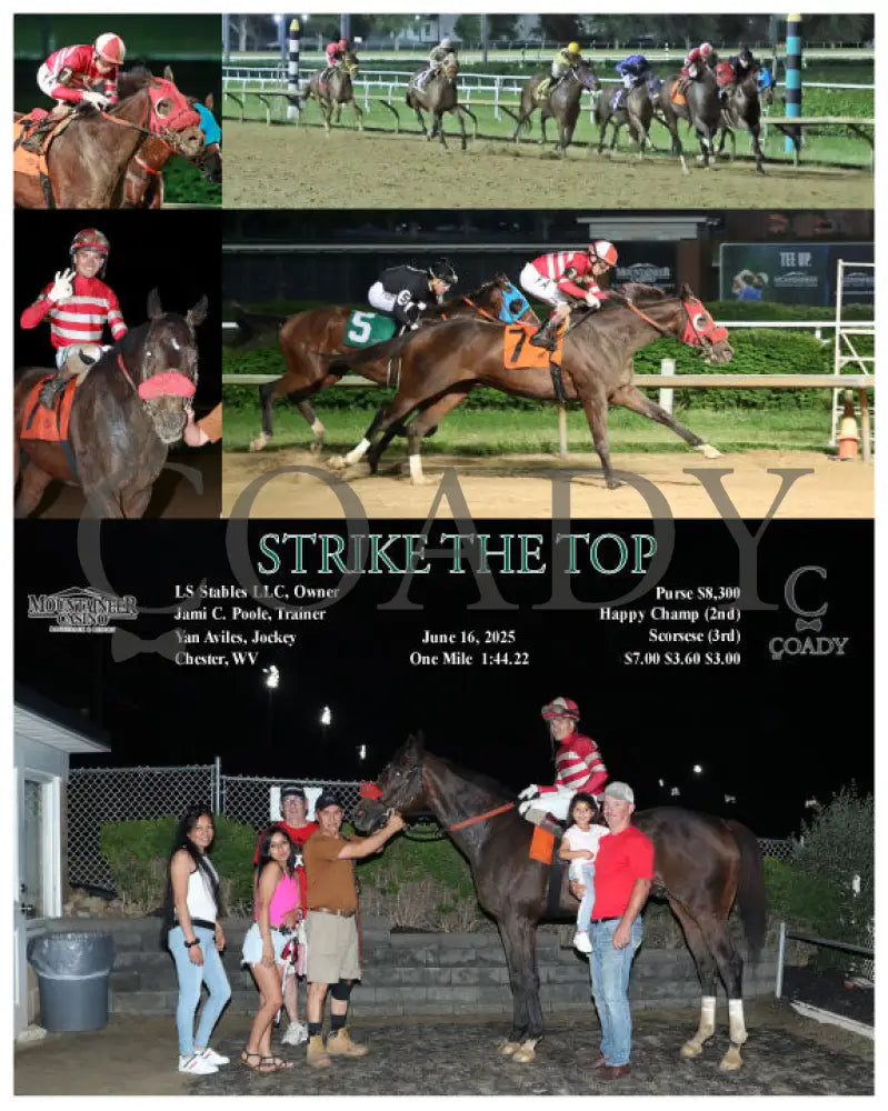 STRIKE THE TOP - 06-16-25 - R08 - MNR Mountaineer Park