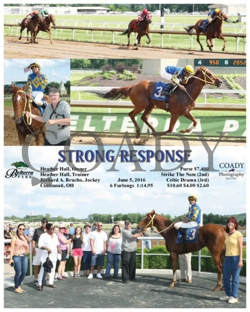 Strong Response - 060516 Race 08 Btp Belterra Park