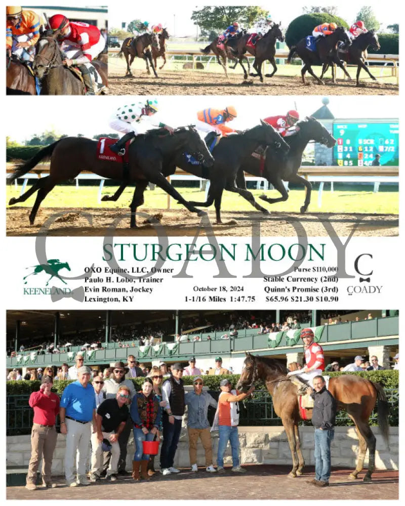 Sturgeon Moon - 101824 Race 09 Kee Keeneland