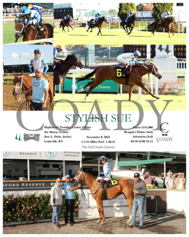 STYLISH SUE - 11-08-25 - R05 - CD Churchill Downs