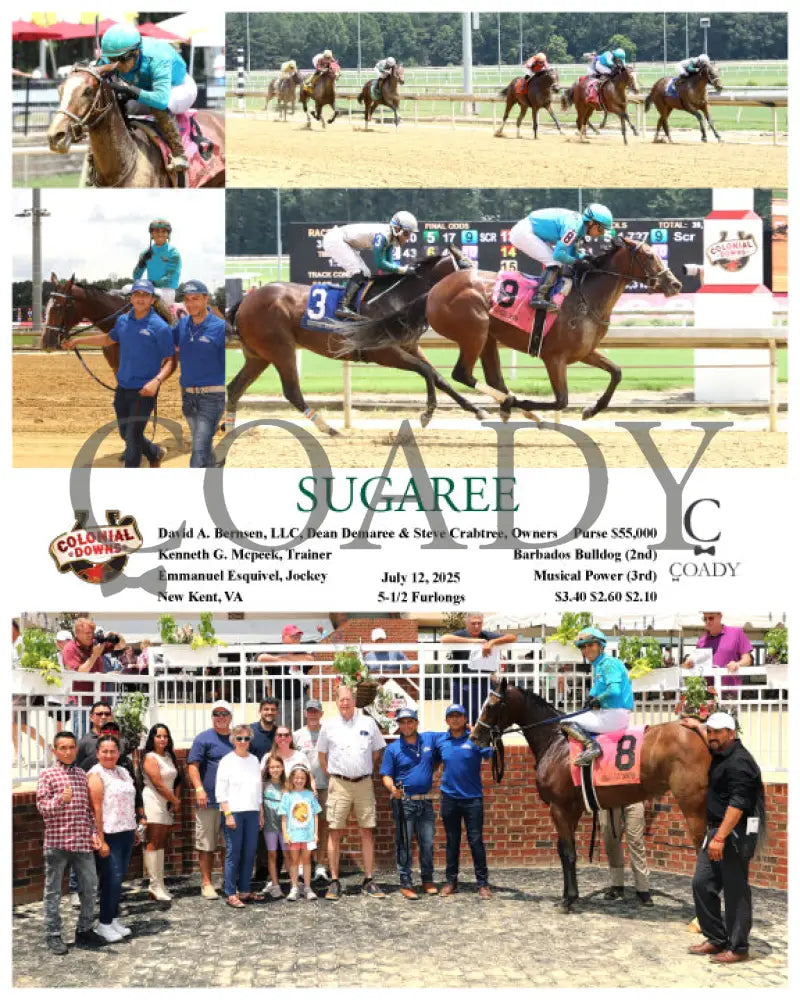 SUGAREE - 07-12-25 - R03 - CNL Colonial Downs
