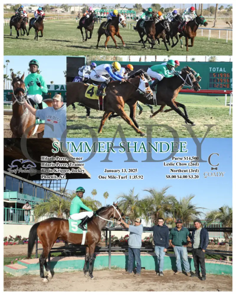Summer Shandee - 01-13-25 R07 Tup Turf Paradise