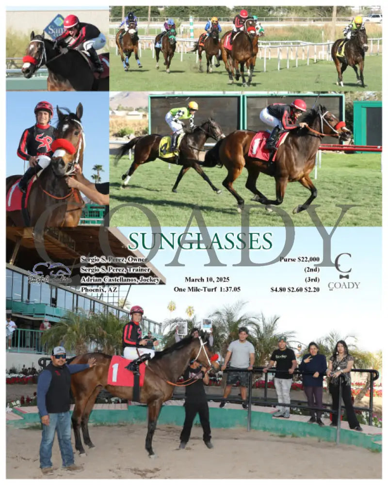 SUNGLASSES - 03-10-25 - R08 - TUP Turf Paradise