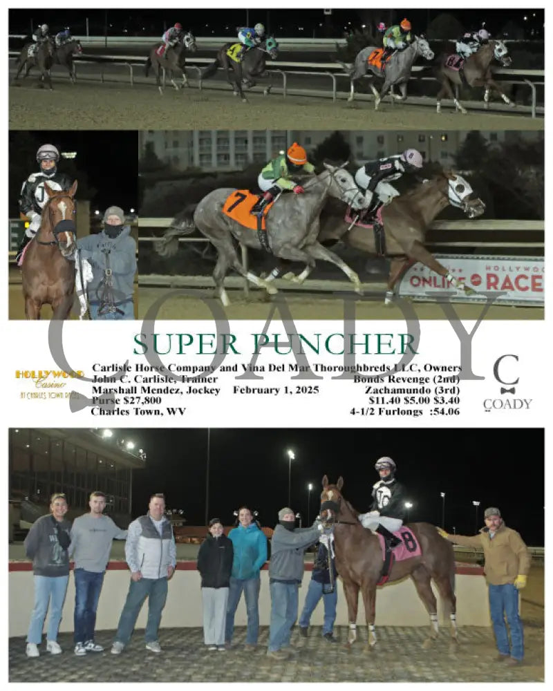 Super Puncher - 02-01-25 R02 Ct Hollywood Casino At Charles Town Races