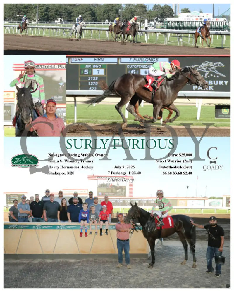 SURLY FURIOUS - 07-09-25 - R03 - CBY Canterbury Park