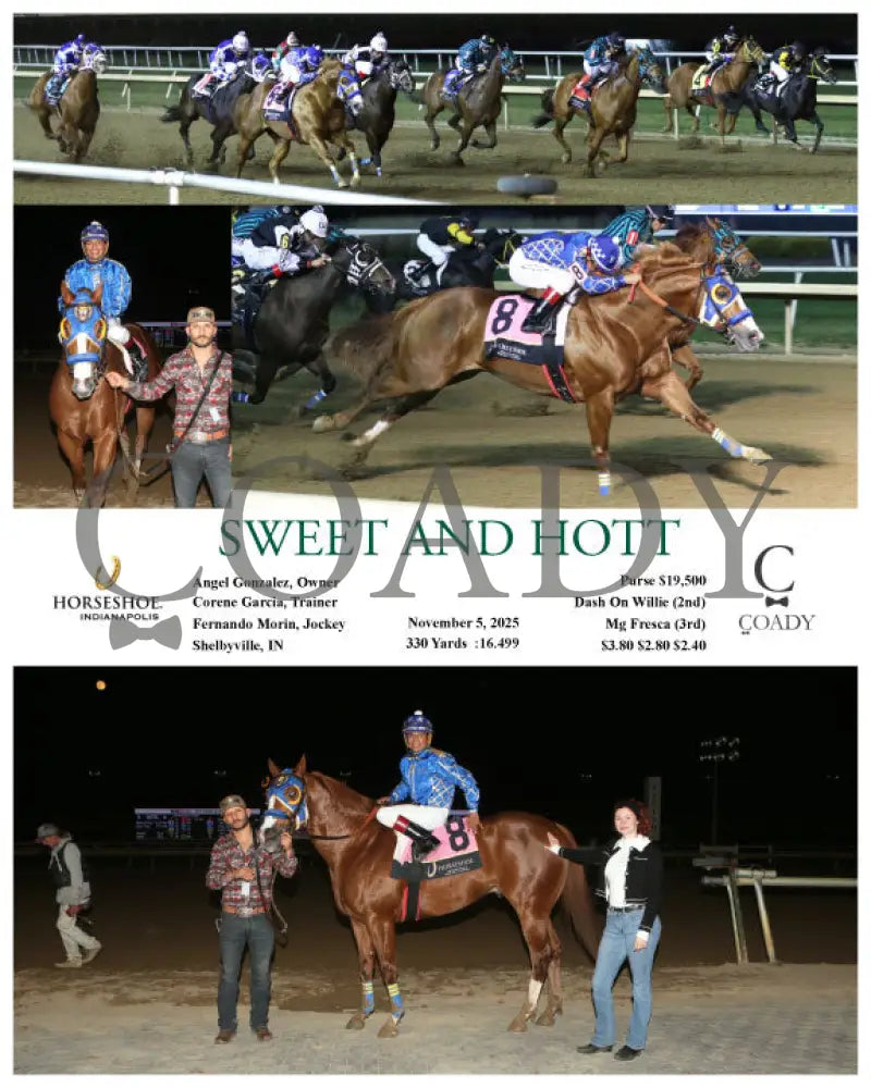 SWEET AND HOTT - 11-05-25 - R09 - IND Indiana Grand