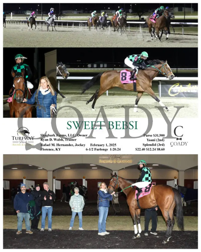 Sweet Bebsi - 02-01-25 R05 Tp Turfway Park