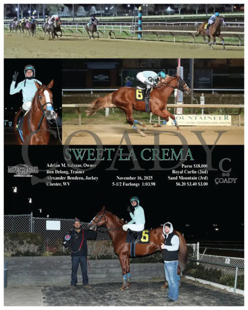SWEET LA CREMA - 11-16-25 - R07 - MNR - Coady Media - Kurtis Coady Photography