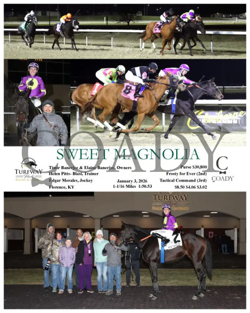 SWEET MAGNOLIA - 010326 - Race 03 - TP - Coady Media - Kurtis Coady Photography