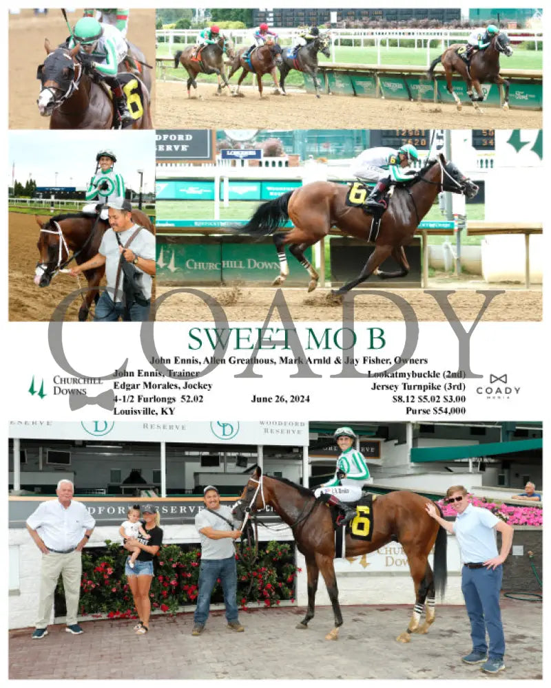 Sweet Mo B - 06-26-24 R01 Cd Churchill Downs