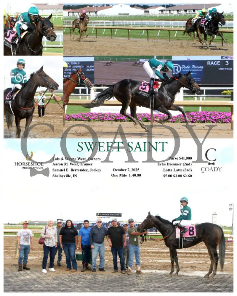 SWEET SAINT - 10-07-25 - R03 - IND Indiana Grand