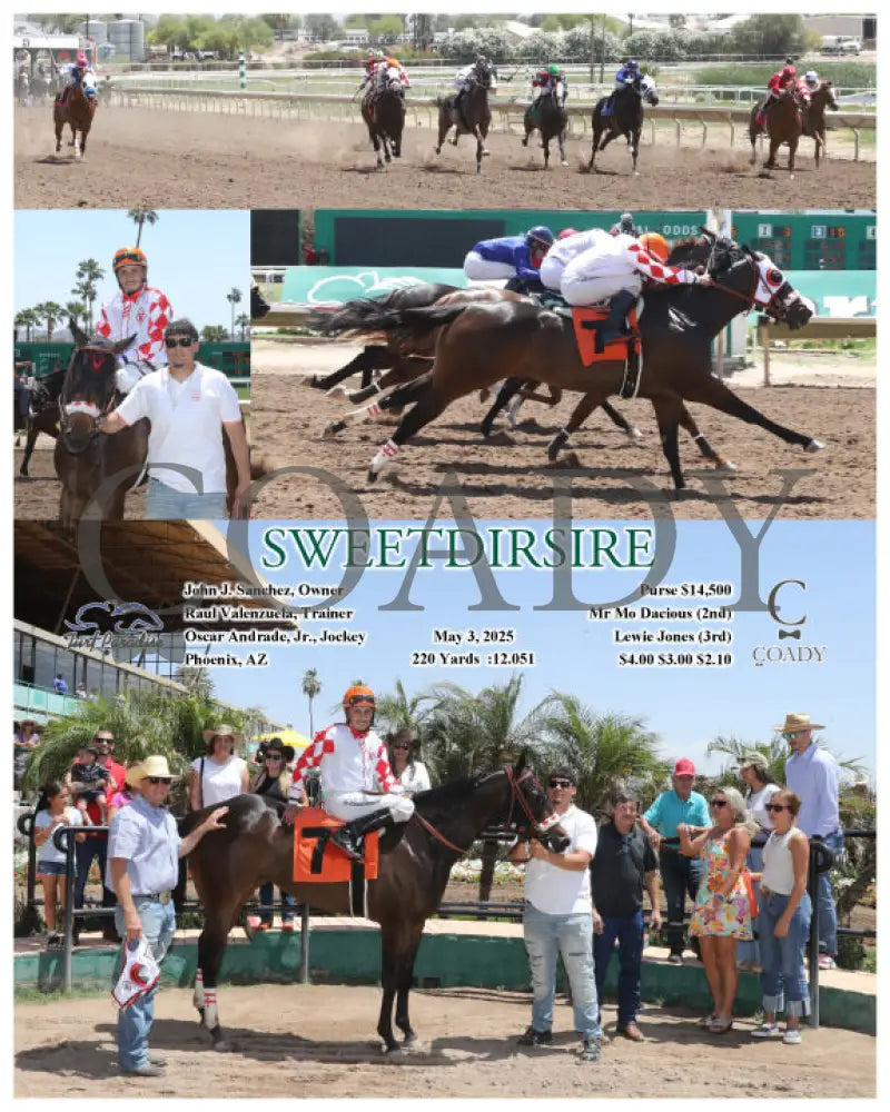 SWEETDIRSIRE - 05-03-25 - R01 - TUP Turf Paradise