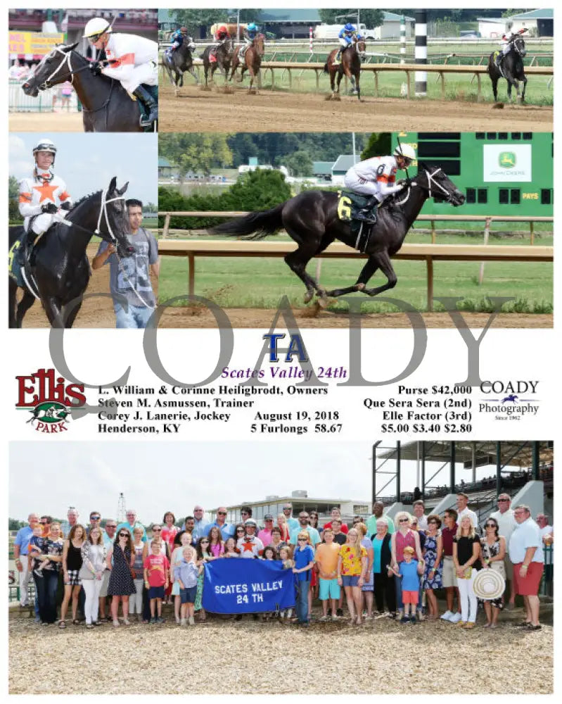 Ta - 081918 Race 05 Elp Group Ellis Park