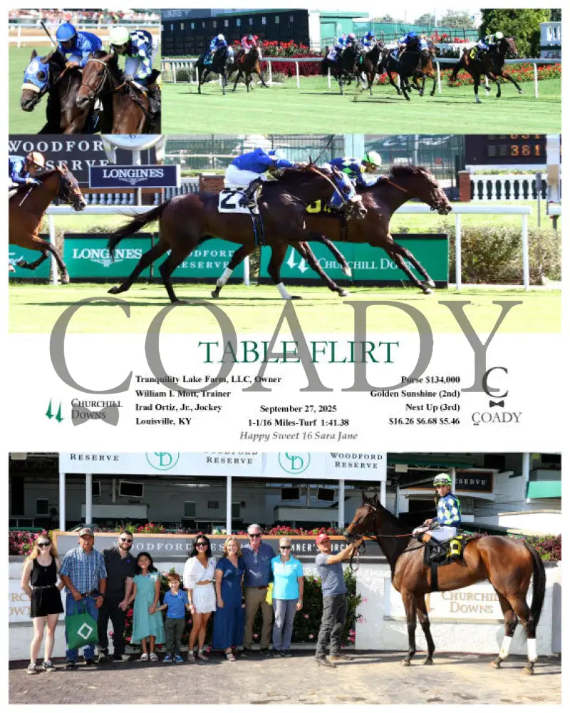 TABLE FLIRT - 09-27-25 - R07 - CD Churchill Downs