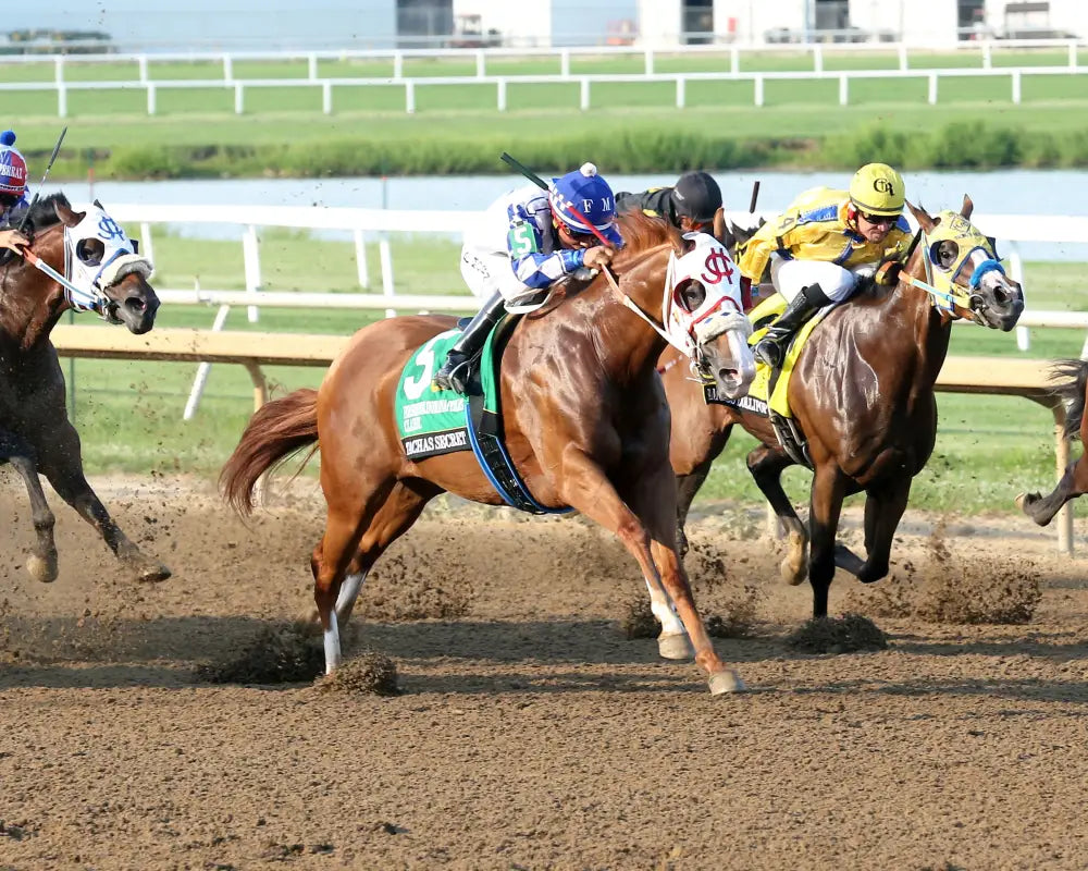 TACHAS SECRET - Horseshoe Indianapolis Classic - 84th Running - 08-07-25 - R10 - Horseshoe Indiana - Finish 02