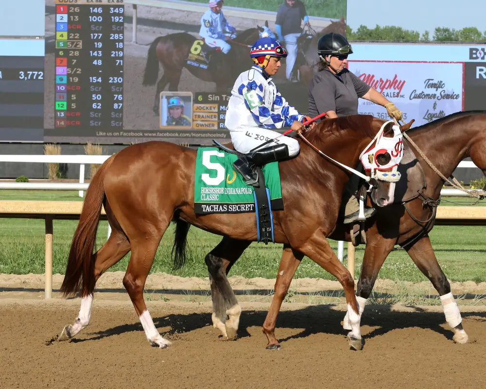 TACHAS SECRET - Horseshoe Indianapolis Classic - 84th Running - 08-07-25 - R10 - Horseshoe Indiana - Post Parade 02