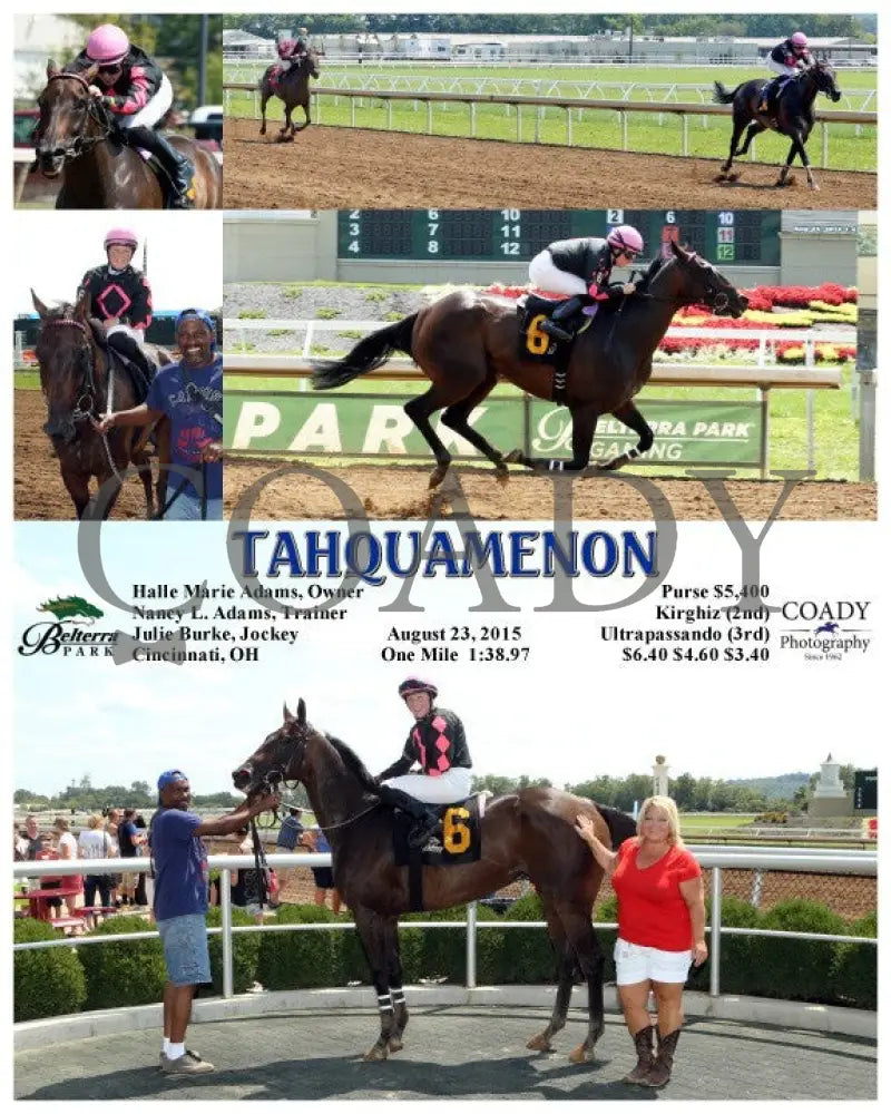 Tahquamenon - 082315 Race 01 Btp Belterra Park
