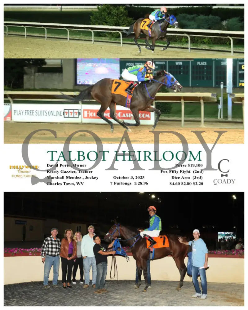 TALBOT HEIRLOOM - 100325 - Race 06 - CT - Coady Media - Kurtis Coady Photography