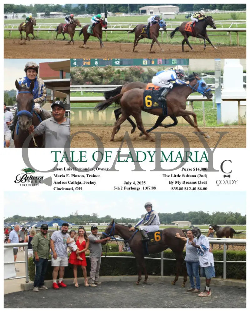TALE OF LADY MARIA - 070425 - Race 07 - BTP Indiana Grand
