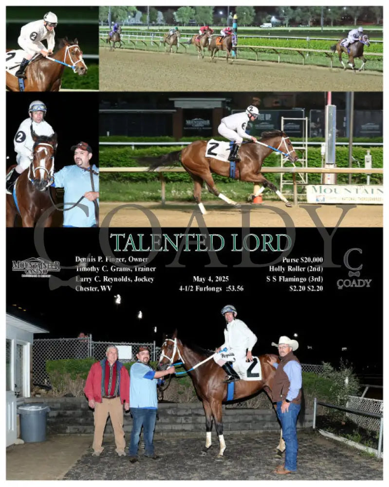TALENTED LORD - 05-04-25 - R06 - MNR Mountaineer Park