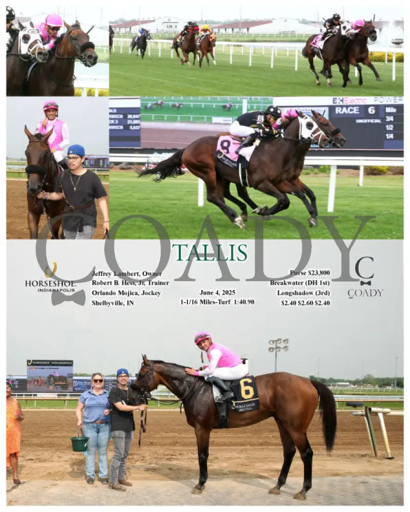 TALLIS - 06-04-25 - R06 - IND Indiana Grand
