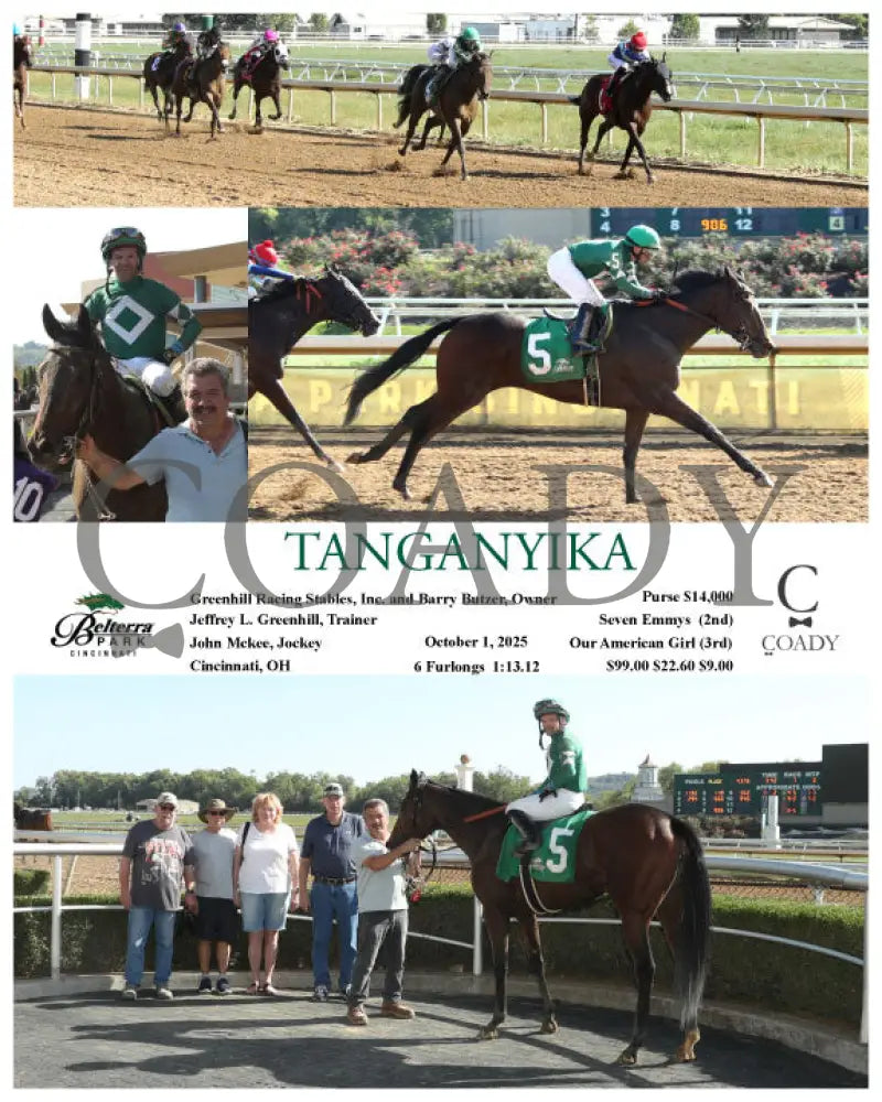 TANGANYIKA - 10-01-25 - R07 - BTP Presque Isle Downs