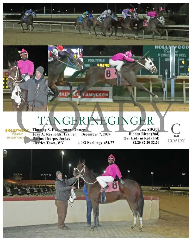 Tangerineginger - 12-07-24 R09 Ct Hollywood Casino At Charles Town Races