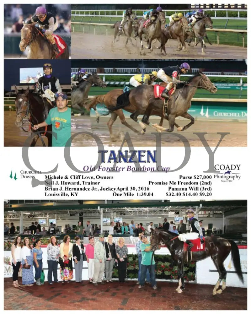 Tanzen - 043016 Race 06 Cd Churchill Downs