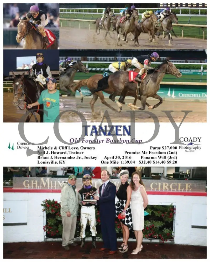 Tanzen - 043016 Race 06 Cd Group Churchill Downs