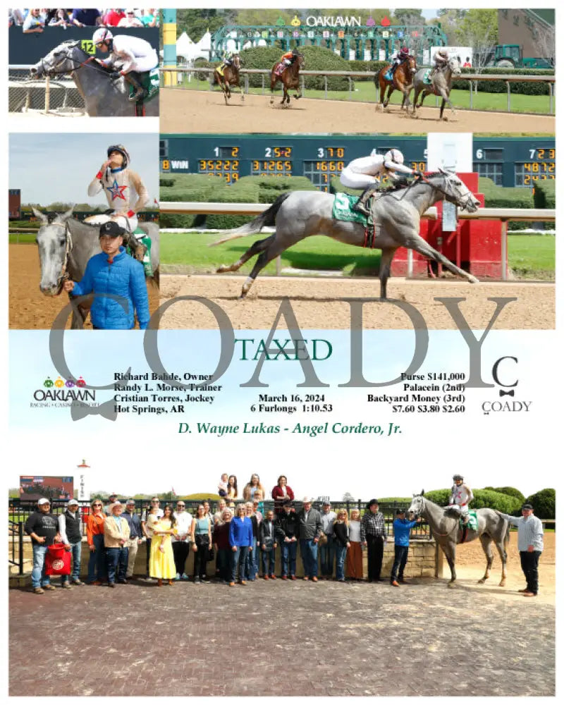 Taxed - 03 - 16 - 24 R05 Op Oaklawn Park