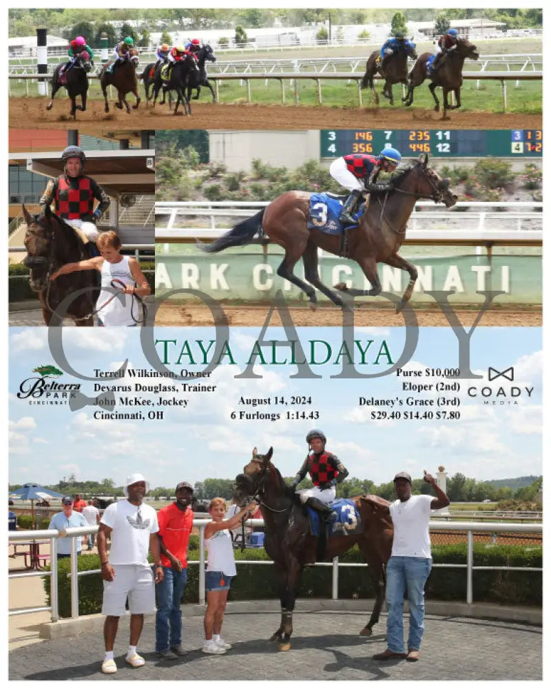 Taya Alldaya - 08-14-24 R04 Btp Belterra Park