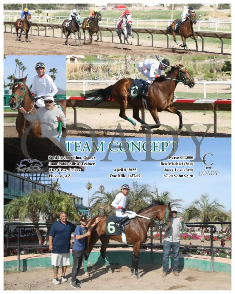 TEAM CONCEPT - 04-08-25 - R07 - TUP Turf Paradise