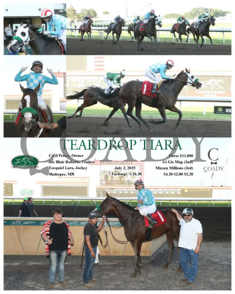 TEARDROP TIARA - 07-02-25 - R05 - CBY Ruidoso Downs