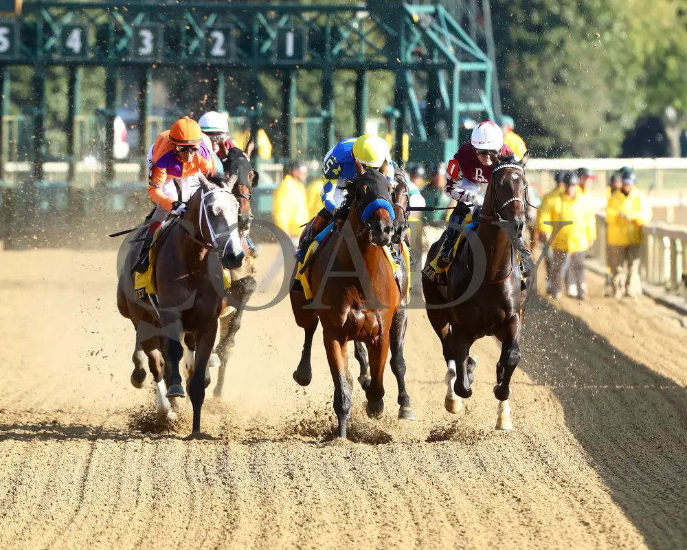 TED NOFFEY - 100425 - Race 09 - KEE - First Turn 02 Keeneland