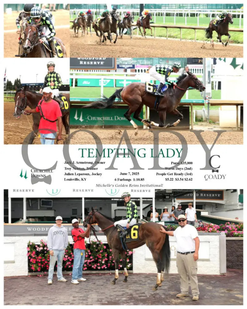 TEMPTING LADY - 060725 - Race 02 - CD Churchill Downs