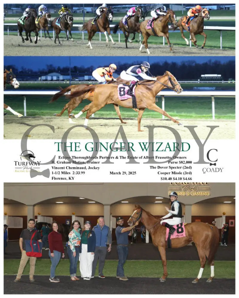 THE GINGER WIZARD - 03-29-25 - R05 - TP Turfway Park