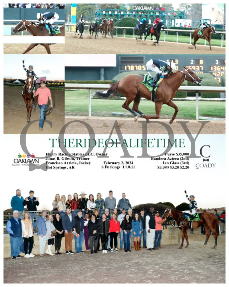 Therideofalifetime - 02-02-24 R10 Op Oaklawn Park