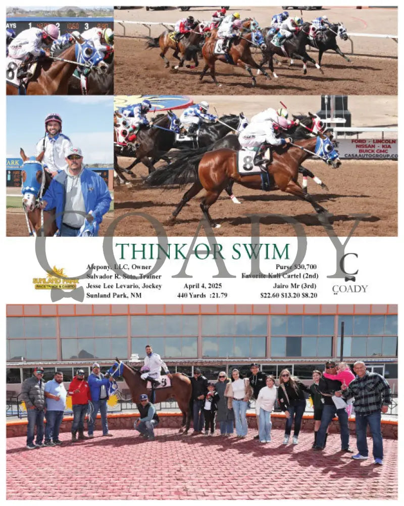 THINK OR SWIM - 04-04-25 - R08 - SUN Sunland Park