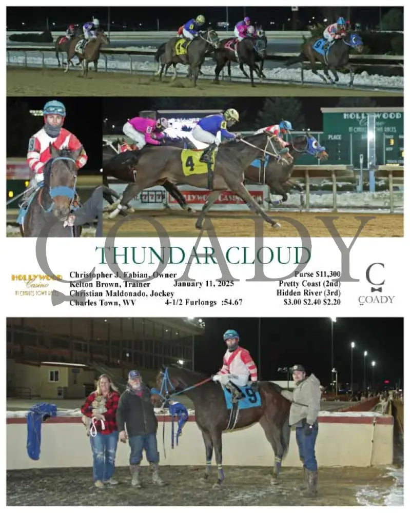 Thundar Cloud - 01-11-25 R03 Ct Hollywood Casino At Charles Town Races