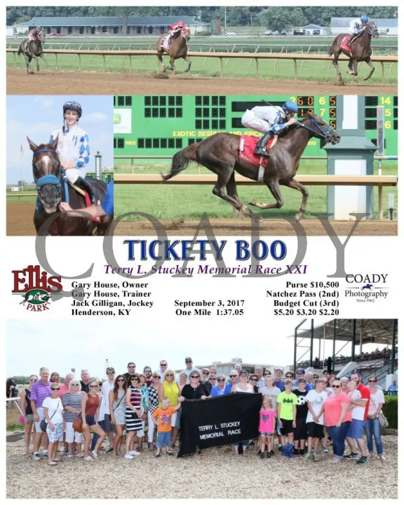 TICKETY BOO - 090317 - Race 05 - ELP - G - Coady Media - Kurtis Coady Photography