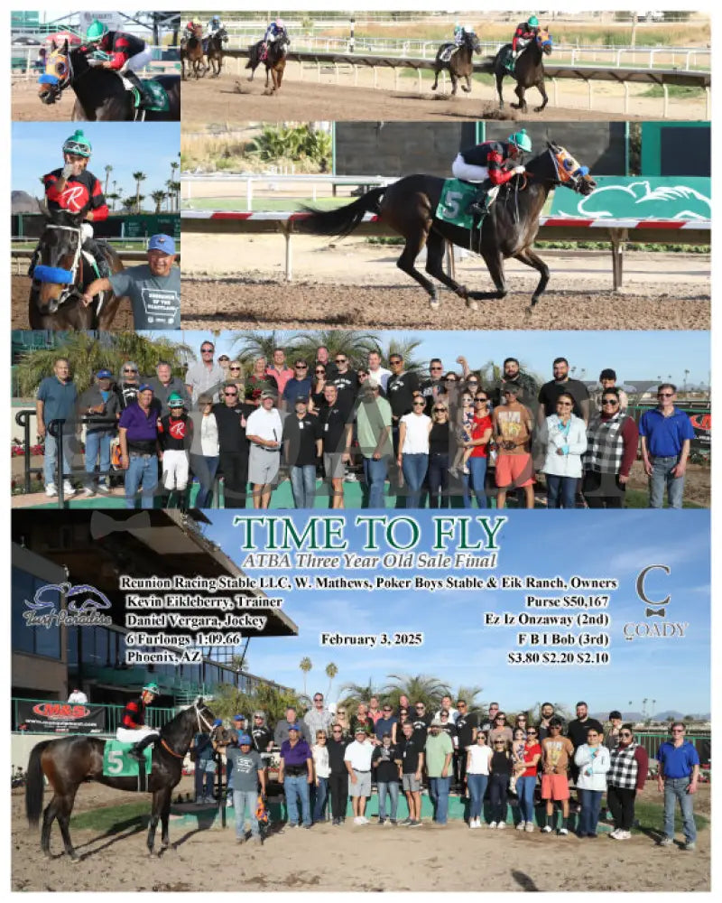 Time To Fly - Atba Three Year Old Sale Final 02-03-25 R08 Tup Turf Paradise