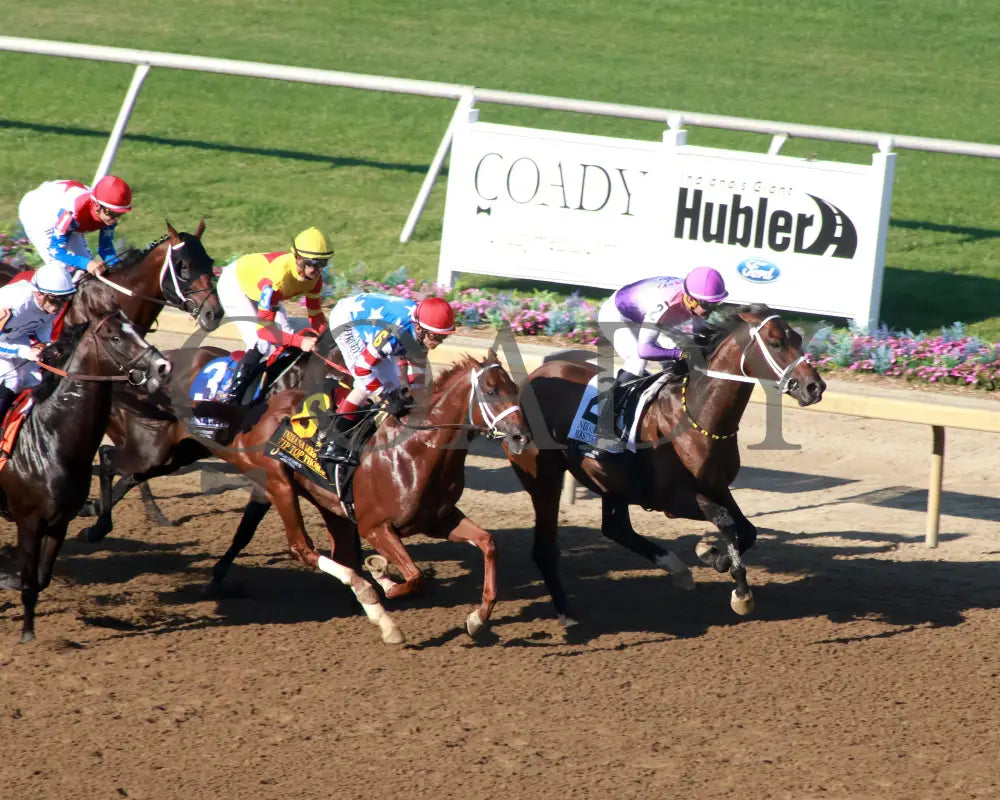 TIP TOP THOMAS - Indiana Derby - G3 - 07-05-25 - R12 - IND - Aerial First Pass 01 Indiana Grand