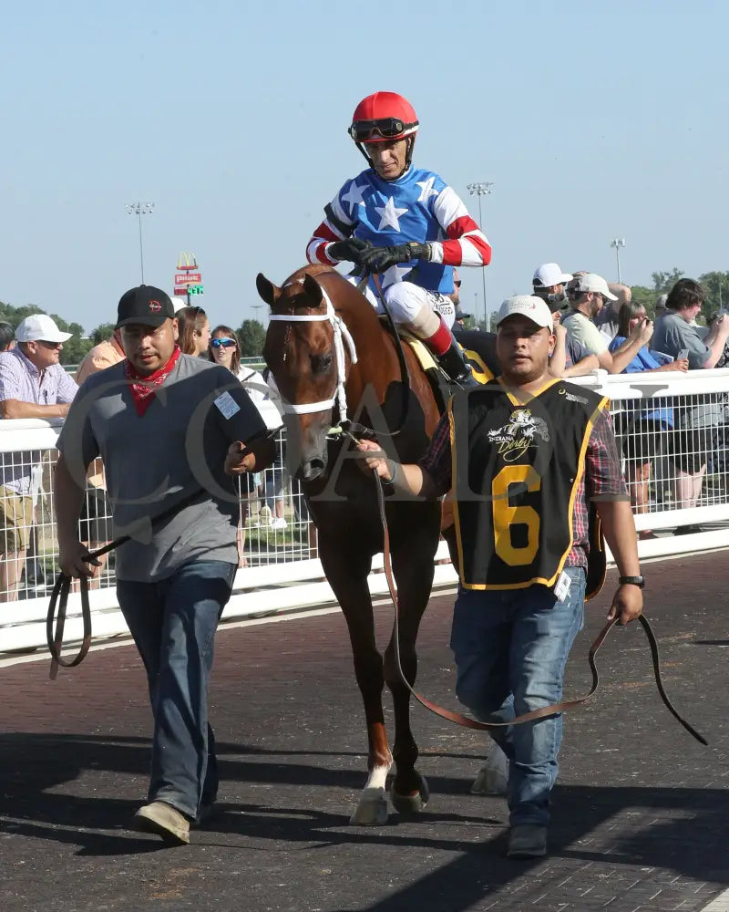 TIP TOP THOMAS - Indiana Derby - G3 - 07-05-25 - R12 - IND - Paddock 03 Indiana Grand