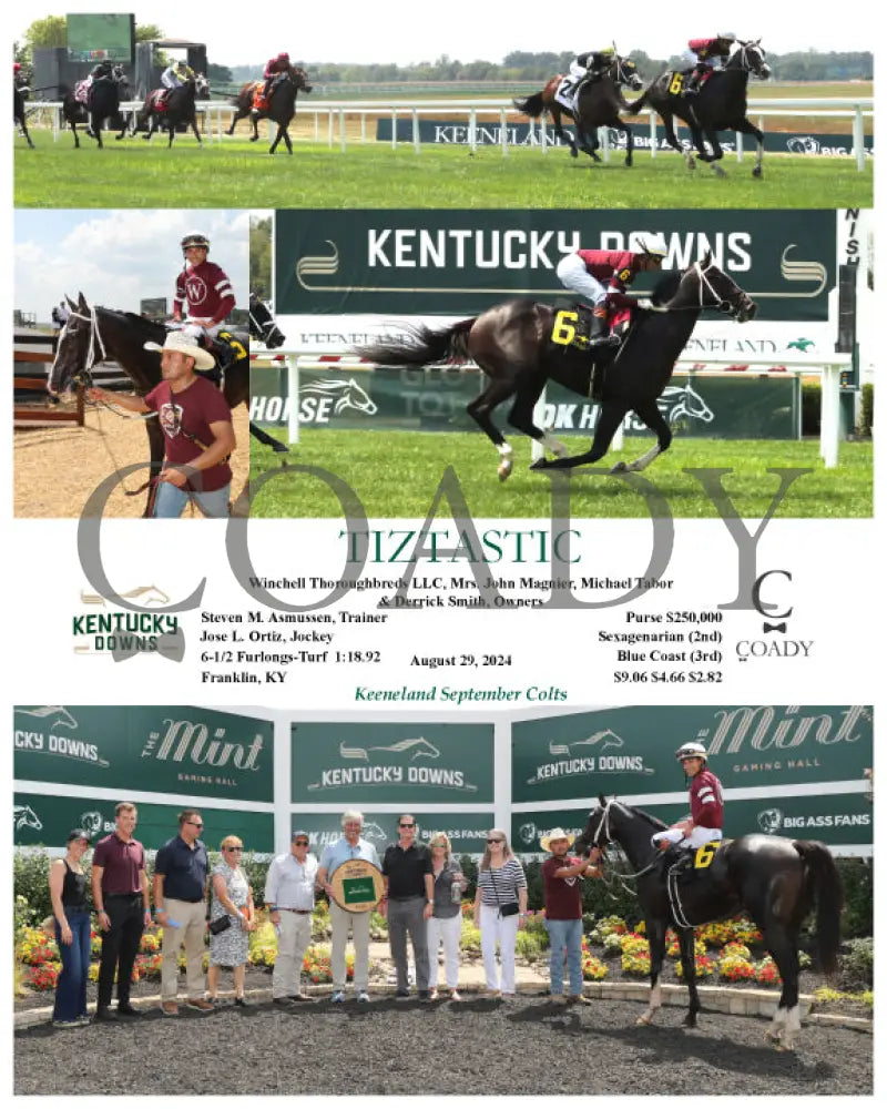 Tiztastic - 08-29-24 R02 Kd Kentucky Downs