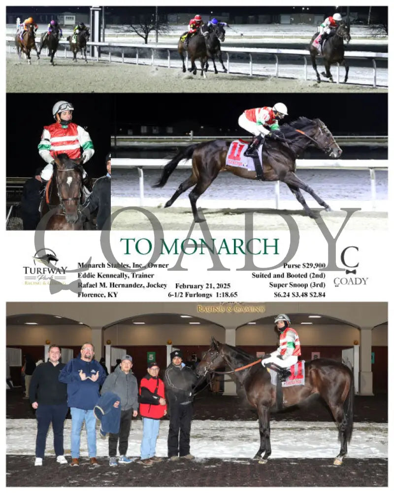 TO MONARCH - 022125 - Race 10 - TP Turfway Park